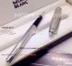 Perfect Replica Montblanc Stainless Steel And Black Meisterstuck Rollerball Pen (3)_th.jpg